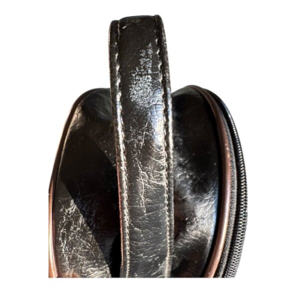 Mouflon Sacs Mouflon Leather Black Shoe Bag - Picture 12 of 12